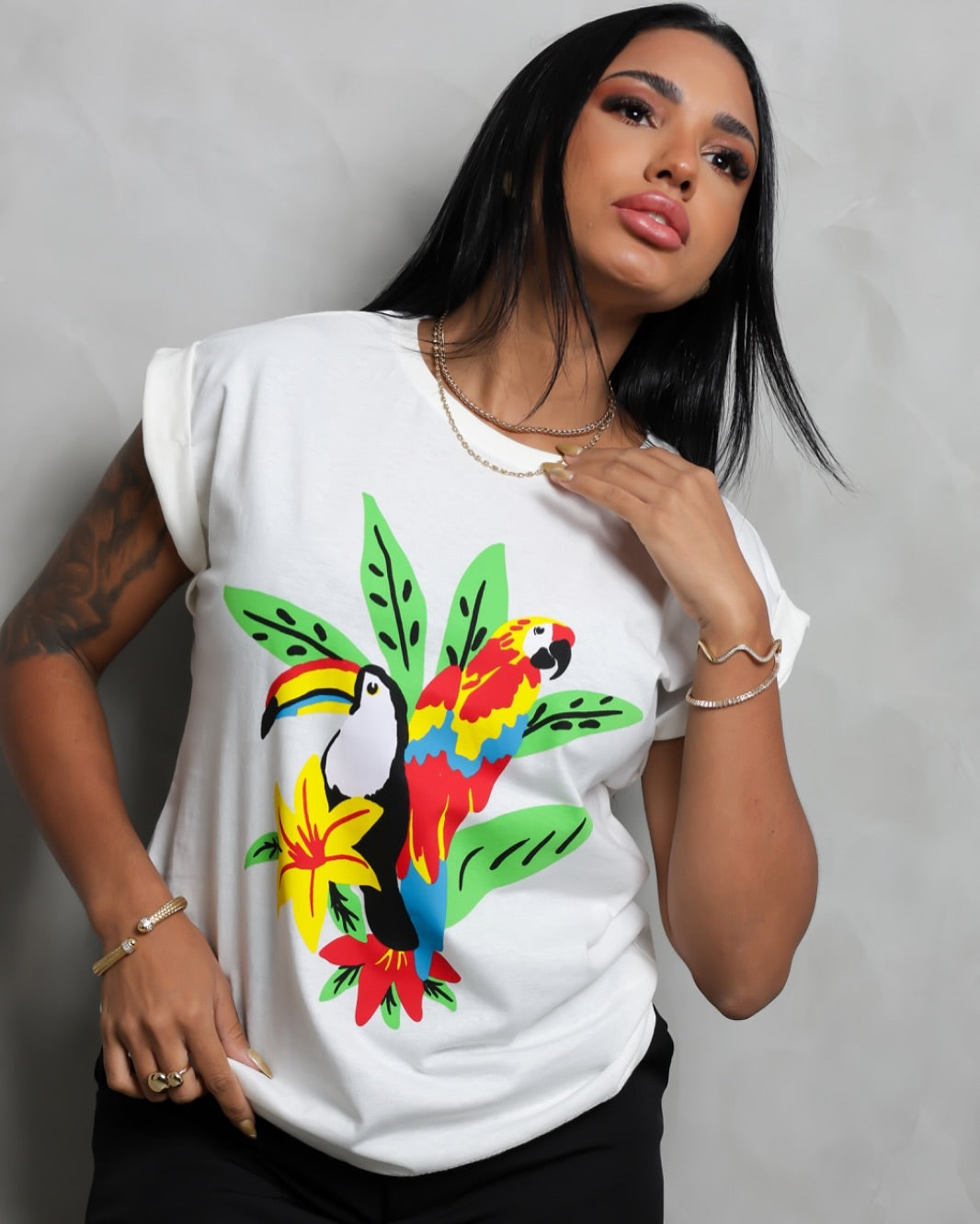 Poleras Estampadas Brasileñas