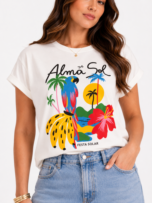Polera manga japonesa Alma de Sol