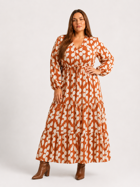 Vestido Batel Naranjo