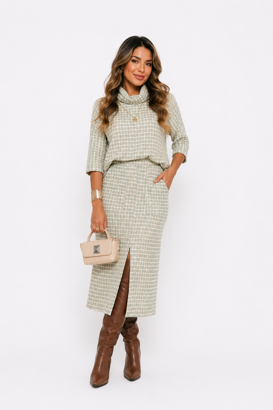 Conjunto Moema falda y suéter