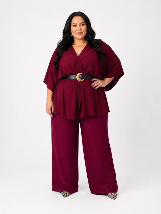 Blusa Antonia Burdeo