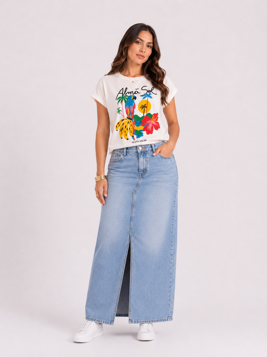 Polera manga japonesa Alma de Sol