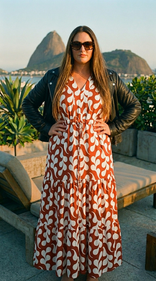 Vestido Batel Naranjo