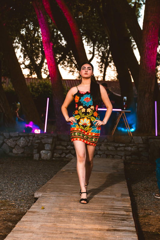 Vestido Corto Brasileño Con Esponja